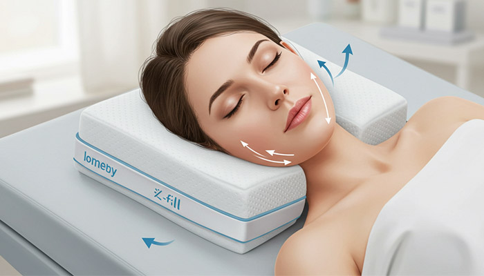 خوابیدن-بعد-از-تزریق-ژل-خط-خنده